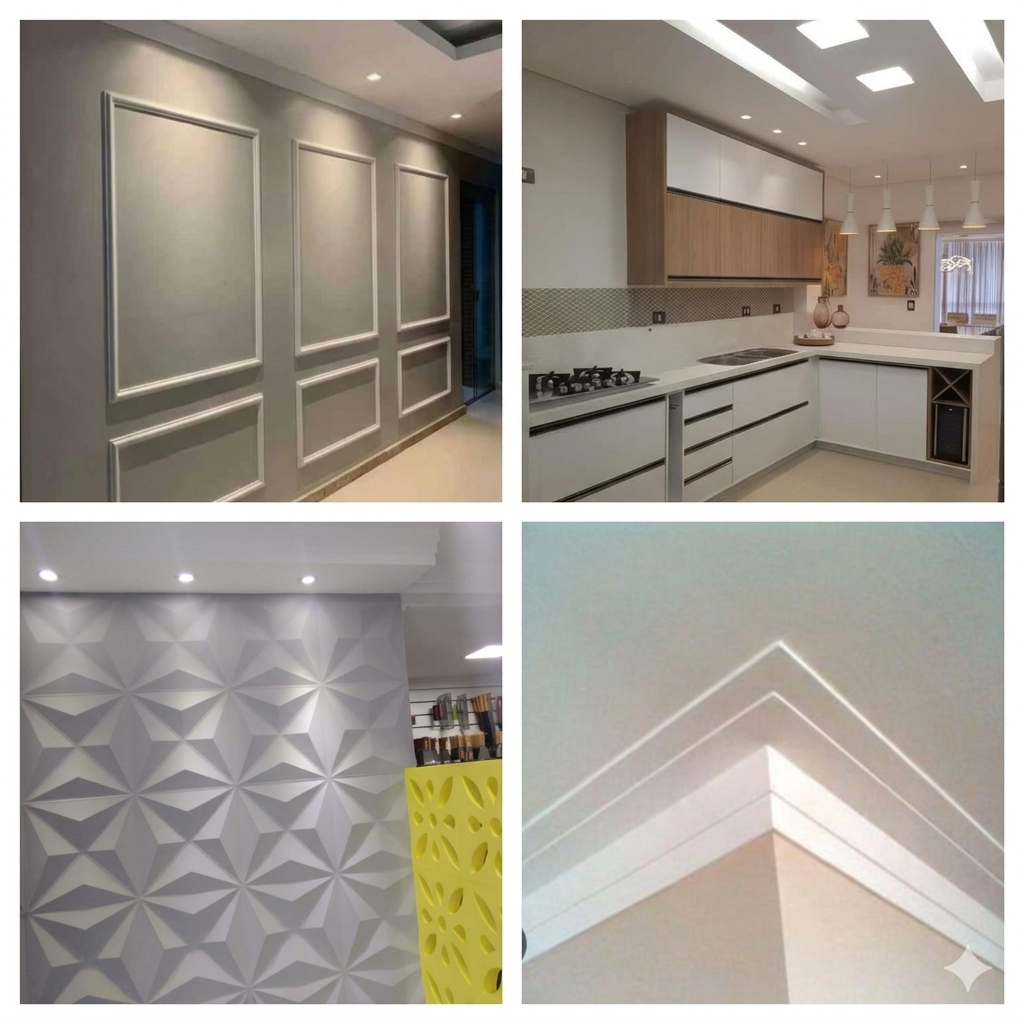 gesso decoração